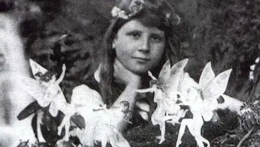 The Cottingley Fairies: A famous photo hoax.
