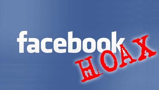 LATEST Facebook feature – Report fake news…