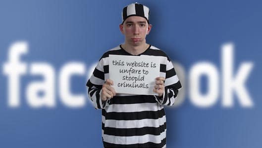 Criminal on the run taunts police on Facebook. Gets arrested.