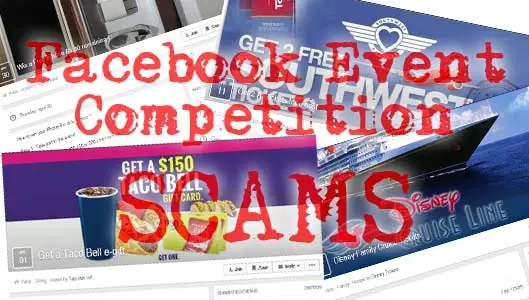 Facebook hit by surge of Event giveaway spam