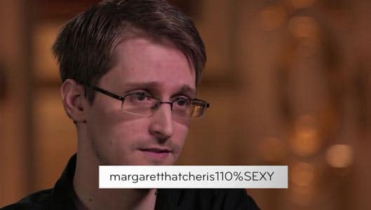Snowden berates John Oliver over his password strength