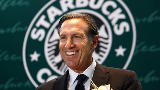 Did Howard Schultz tell anti-gay marriage supporters “we don’t want your business”?