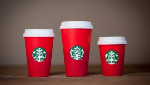 Apparently the red Starbucks cups hate Christmas