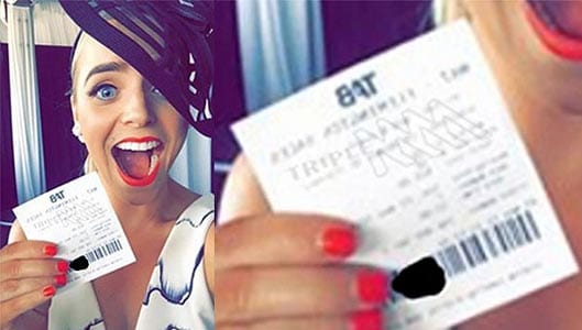 Woman posts winning ticket online – winnings get stolen