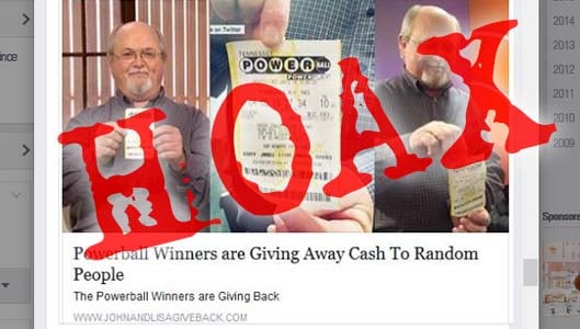 Scams asserting “John and Lisa Give Back” go viral. Expect more.