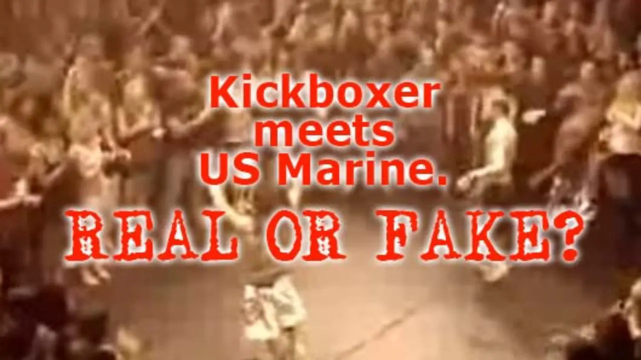 Bohemian Kickboxer Vs Marine Fake