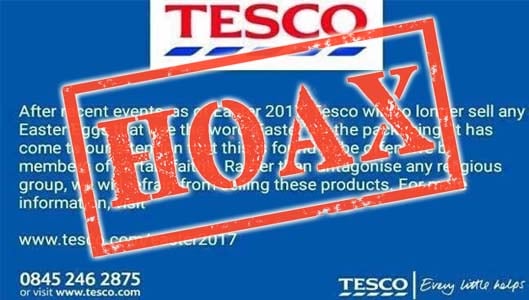 Is Tesco really dropping Easter packaging from 2017?