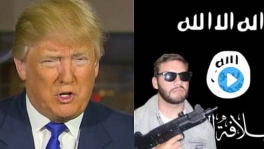 Trump shares fake ISIS video – “All I know is what’s on the internet.”