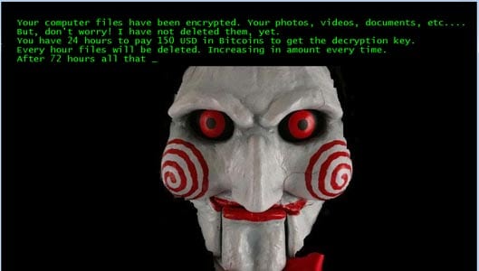 New ransomware strain rips off the ‘Saw’ movies