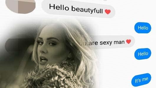 Man responds to scammer with Adele lyrics. And it’s hilarious.