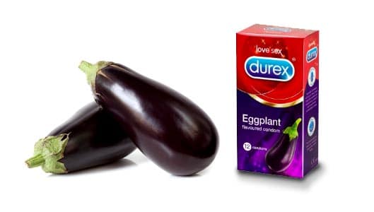 No, Durex are NOT releasing an eggplant flavoured condom