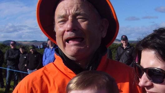 Tom Hanks or Bill Murray. No, really, it’s Bill Murray.
