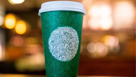 Everyone mistakes Starbucks green cups as holiday cups… outrage ensues