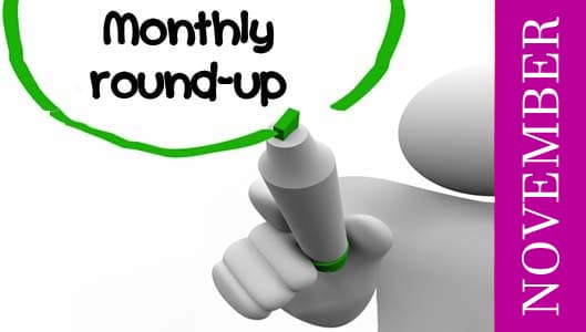November 2016 Monthly Round-Up