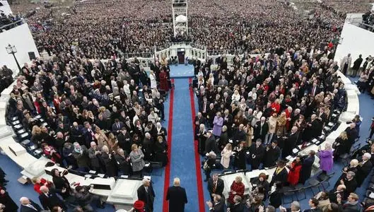 Did Donald Trump have the most watched inauguration in US history?