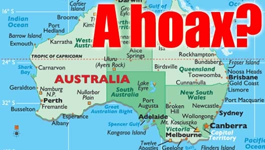 Woman who said “Australia is a hoax” fooled A LOT of people