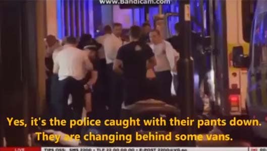 YouTube video claims “Police Caught Staging London Bridge Hoax”