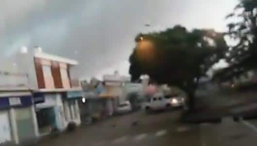 Viral Facebook video does NOT show Hurricane Irma