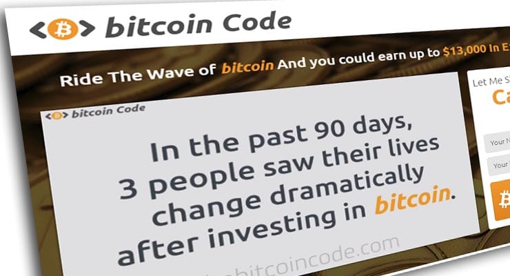 The Bitcoin Trader, Code, Loophole? Yes, they’re all get-rich-quick scams