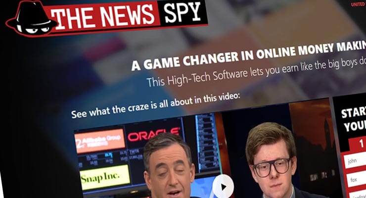 The News Spy thenewsspy.com is a get-rich-quick binary options scam