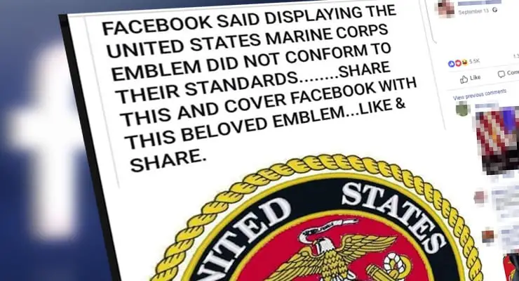 Is Facebook banning military emblems? Fact Check