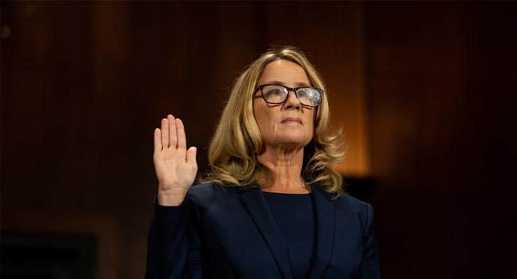 Photos claim to show young, drunk or passed out Christine Blasey Ford – Fact Check