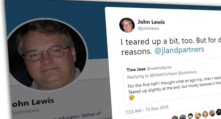 Pay your respects to the real John Lewis, Twitter’s most patient user