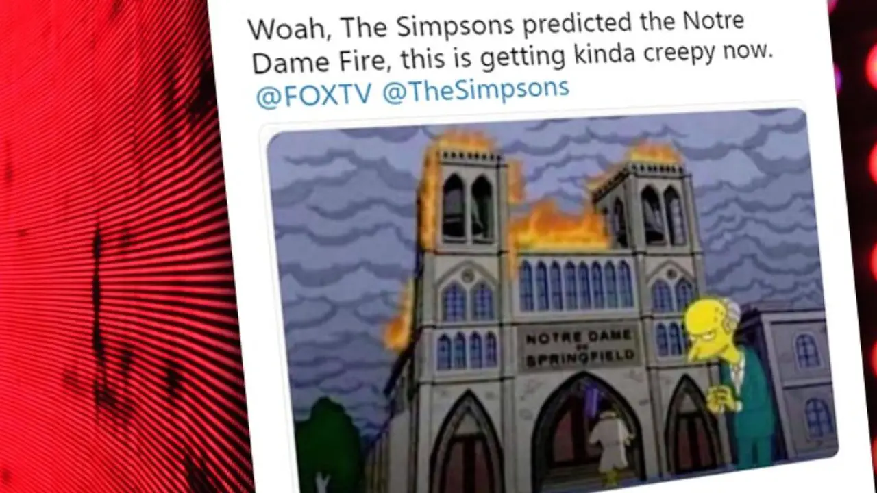 Dodge Outboard Full Did The Simpsons predict the Notre Dame fire? Fact Check - ThatsNonsense.com