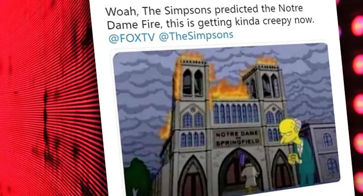 Did The Simpsons predict the Notre Dame fire? Fact Check