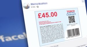 Will you get a free Tesco voucher for sharing a link on Facebook? Fact Check - ThatsNonsense.com