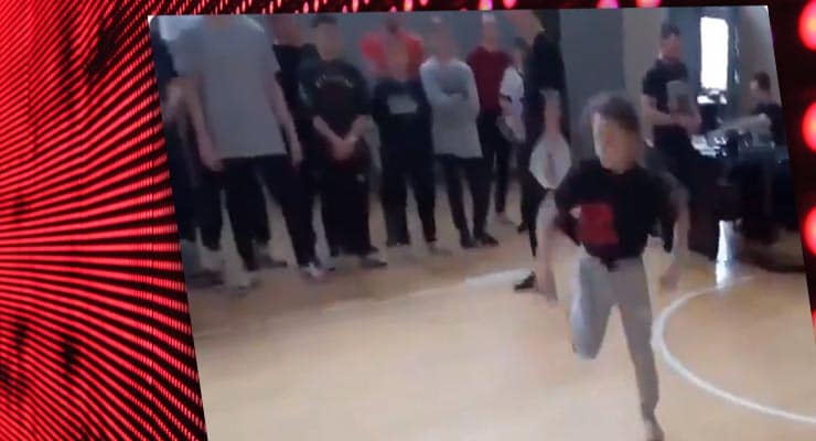Does video of break dancing girl show Lyanna Mormont actress? Fact Check
