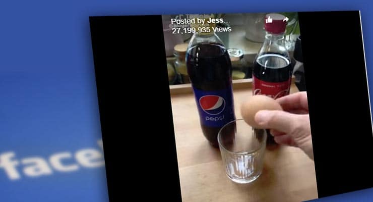 Does Coca Cola and Pepsi dissolve eggshell in 24 hours? Fact Check