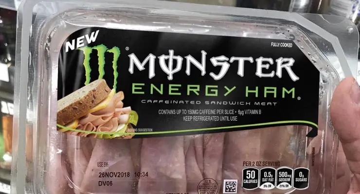 Is there a product called Monster Energy Ham? Fact Check