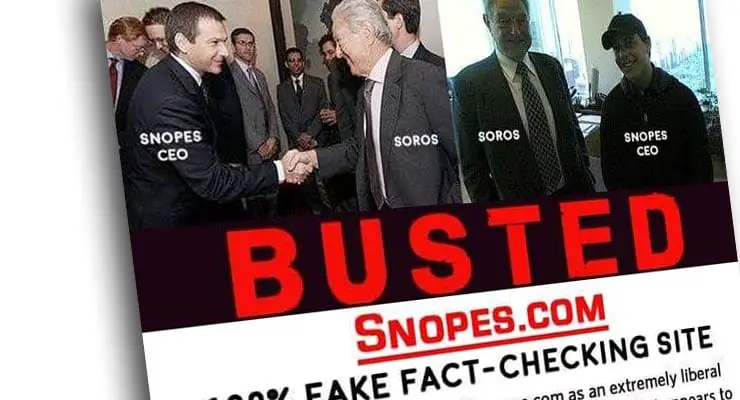 Do photos show George Soros meeting Snopes CEO? Fact Check