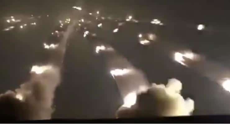 Dramatic video shows Iranian missile attack in Iraq. Fact Check
