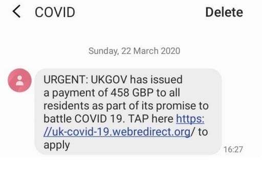 beware-of-hmrc-text-message-about-coronavirus-tax-rebate-it-s-a-scam