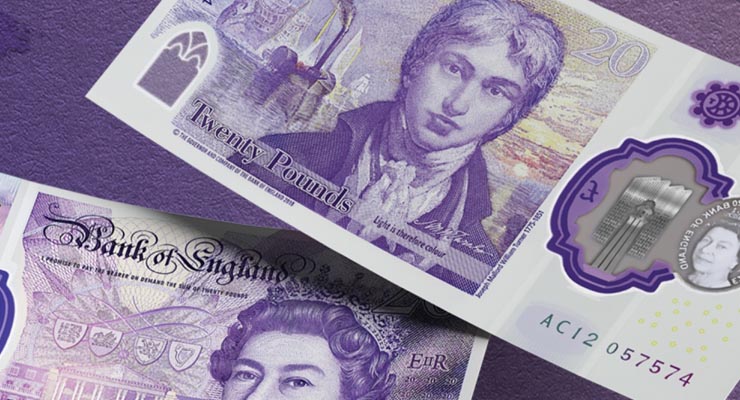 The British £20 note contains images of 5G and coronavirus? Fact Check