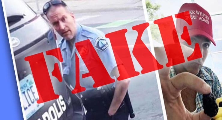Photo shows Derek Chauvin in Make Whites Great Again cap? Fact Check