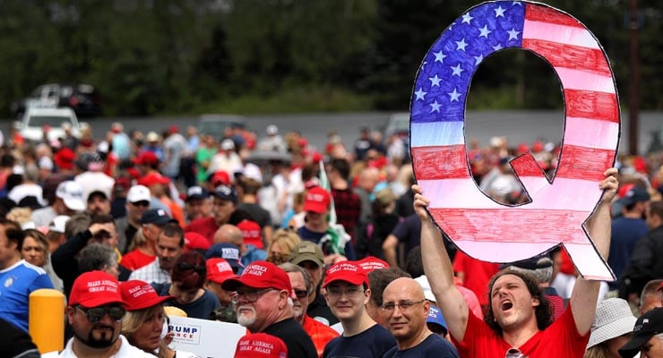 What happens when a conspiracy theorist’s claims don’t materialise?