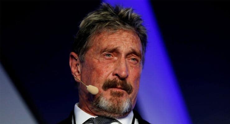 Conspiracies claim John McAfee stored data in collapsed Miami condo. Fact Check