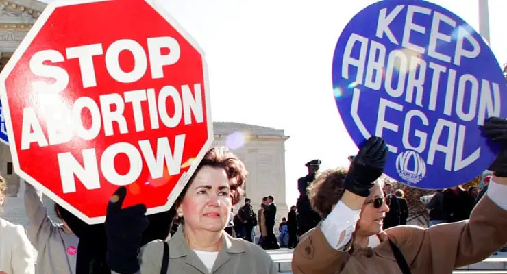 What would happen in the US if Roe vs. Wade is overturned?