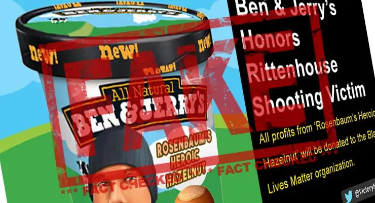 Ben & Jerry’s launch ‘Rosenbaum’s Heroic Hazelnut’ in support of Joseph Rosenbaum? Fact Check